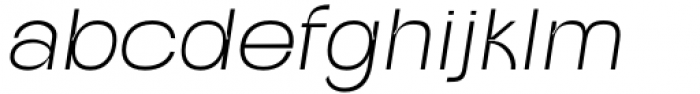 Caleb Grotesk Light Italic Font LOWERCASE