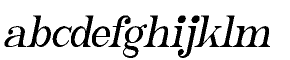 Caleny Italic FONT