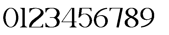 Caleny Regular Font OTHER CHARS