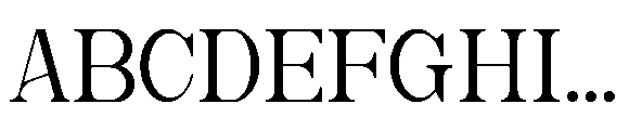Caleny Regular Font UPPERCASE