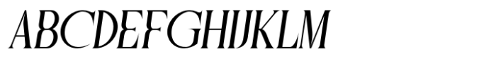 Calestia Italic Font UPPERCASE