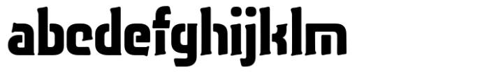 Caleuche Alt Ultra Bold Font LOWERCASE