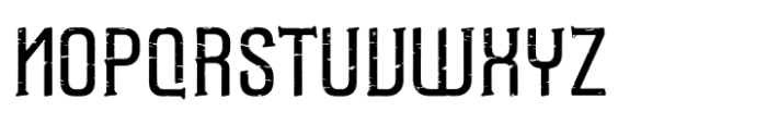 Caleuche Medium Rough Font UPPERCASE