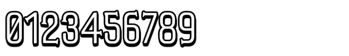 Caleuche Normal Inline Font OTHER CHARS