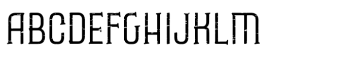 Caleuche Normal Rough Font UPPERCASE