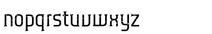 Caleuche Normal Rough Font LOWERCASE