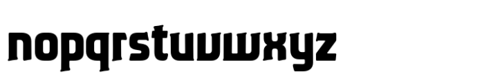 Caleuche Ultra Bold Font LOWERCASE