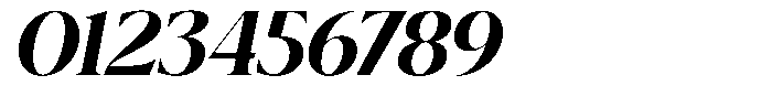 Calferia Bold Italic Font OTHER CHARS