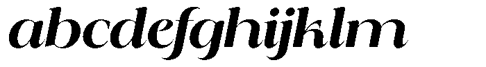 Calferia Bold Italic FONT