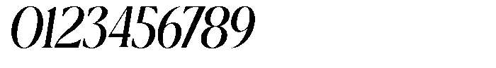 Calferia Conde Italic Variable Italic Font OTHER CHARS