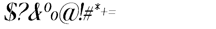 Calferia Conde Italic Variable Italic Font OTHER CHARS