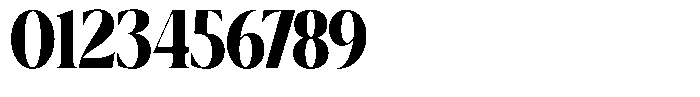 Calferia Condensed Black Font OTHER CHARS
