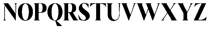 Calferia Condensed Black Font UPPERCASE
