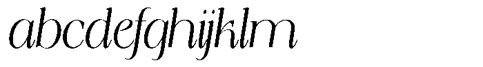 Calferia Condensed Italic Extra Light Italic FONT