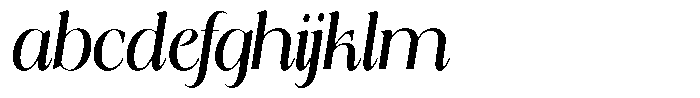 Calferia Condensed Italic Italic FONT