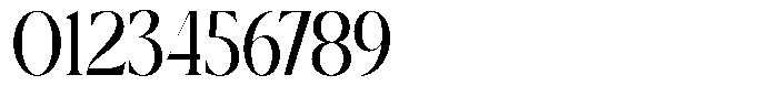 Calferia Condensed Regular Font OTHER CHARS