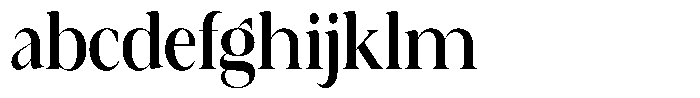 Calferia Condensed Semi Bold FONT