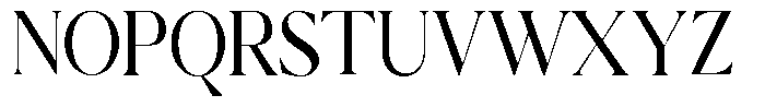 Calferia Condensed Variable Black Condensed Font UPPERCASE