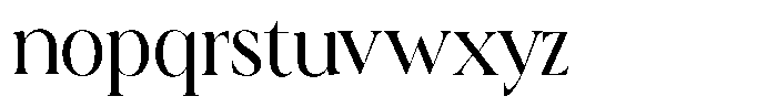 Calferia Condensed Variable Black Condensed Font LOWERCASE