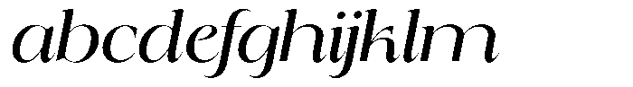 Calferia Italic FONT