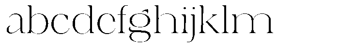 Calferia Thin FONT