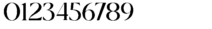 Calferia Variable Regular Font OTHER CHARS