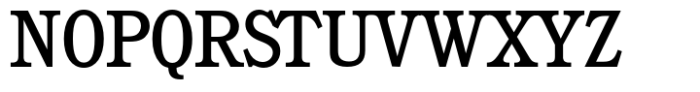 Calgary Serial Regular Font UPPERCASE