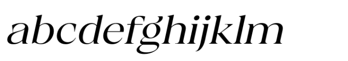 Calgera Expanded Oblique FONT