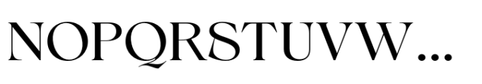 Calgera Expanded Font UPPERCASE