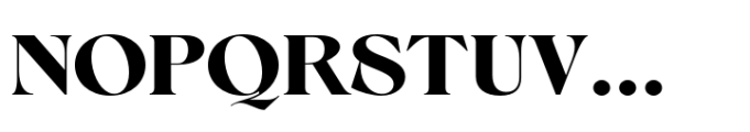 Calgera Extra Bold Expanded Font UPPERCASE