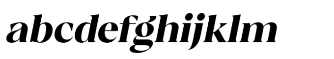 Calgera Extra Bold Oblique FONT