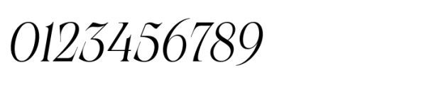 Calgera Light Condensed Oblique Font OTHER CHARS