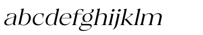 Calgera Light Expanded Oblique FONT