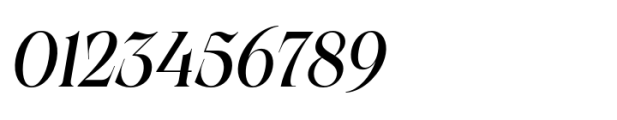 Calgera Medium Condensed Oblique Font OTHER CHARS