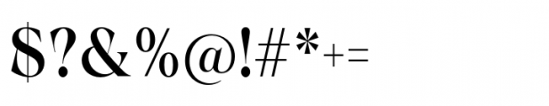 Calgera Semi Bold Condensed Font OTHER CHARS