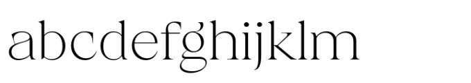 Calgera Thin Expanded FONT