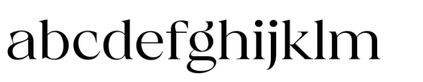 Calgera Variable Font LOWERCASE