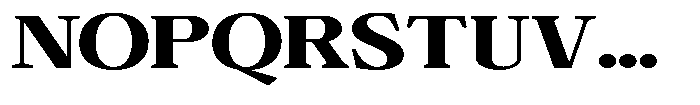 Calgine Serif Variable Calgine Serif Black Expanded Font UPPERCASE