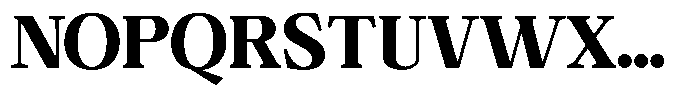 Calgine Serif Variable Calgine Serif Black Font UPPERCASE