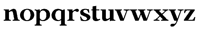 Calgine Serif Variable Calgine Serif Bold Semi Expanded Font LOWERCASE