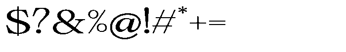 Calgine Serif Variable Calgine Serif Expanded Font OTHER CHARS