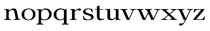Calgine Serif Variable Calgine Serif Expanded Font LOWERCASE