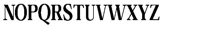 Calgine Serif Variable Calgine Serif Extra Bold Condensed Font UPPERCASE