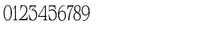 Calgine Serif Variable Calgine Serif Extra Light Condensed Font OTHER CHARS
