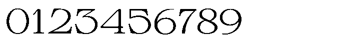 Calgine Serif Variable Calgine Serif Extra Light Expanded Font OTHER CHARS