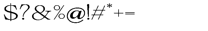 Calgine Serif Variable Calgine Serif Extra Light Expanded Font OTHER CHARS
