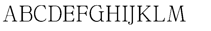 Calgine Serif Variable Calgine Serif Extra Light Font