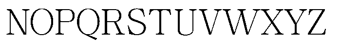 Calgine Serif Variable Calgine Serif Extra Light Font UPPERCASE