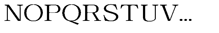 Calgine Serif Variable Calgine Serif Light Expanded Font UPPERCASE