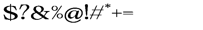 Calgine Serif Variable Calgine Serif Medium Expanded Font OTHER CHARS